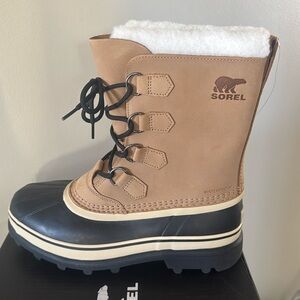 Brand new in box Sorel Caribou boots. Waterproof and insulated. Men’s size 9